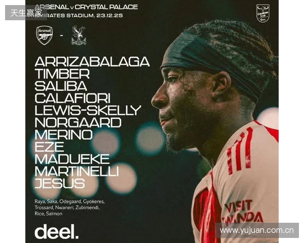 阿森纳vs水晶宫:热苏斯、凯帕首发,恩凯蒂亚战旧主 阿森纳vs水晶宫:热苏斯、凯帕首发,恩凯蒂亚战旧主